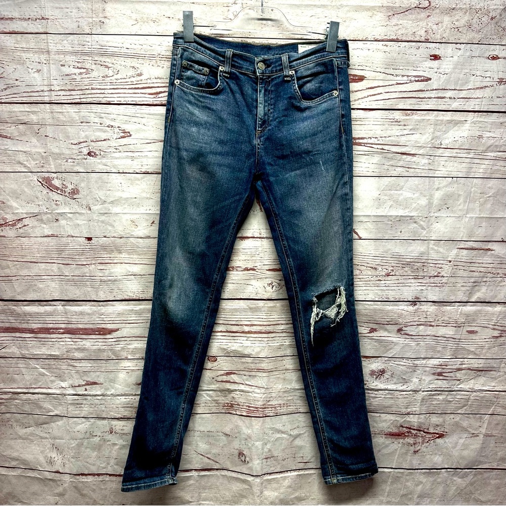 Rag & Bone Denim 10 Inch Skinny Leg Jeans Size 27